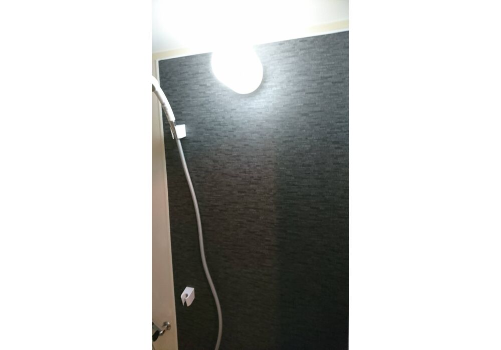 壁 アクセント貼り